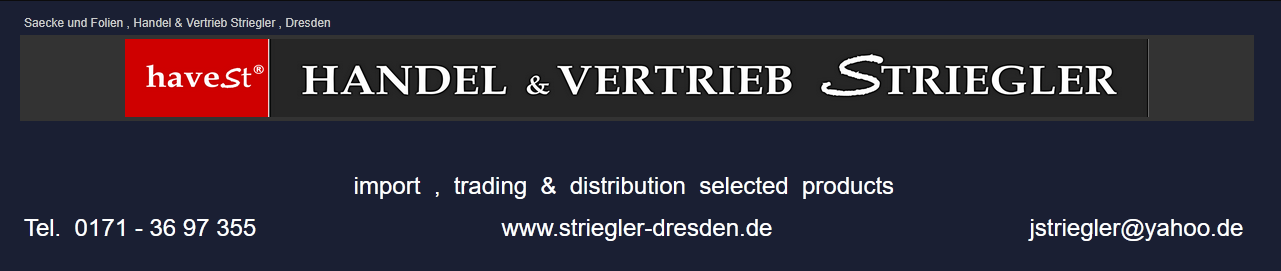 Striegler Handel Dresden Header